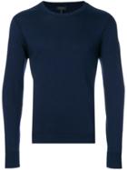 Belstaff Selworthy Knitted Jumper - Blue