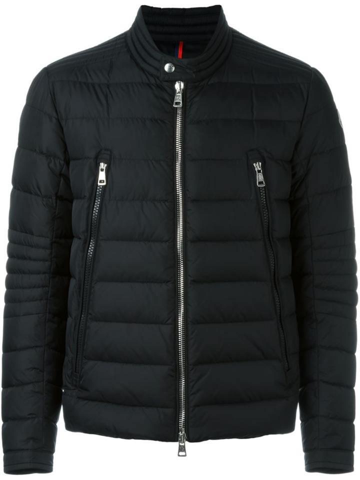 Moncler 'amiot' Jacket, Men's, Size: 6, Black, Polyamide/feather Down