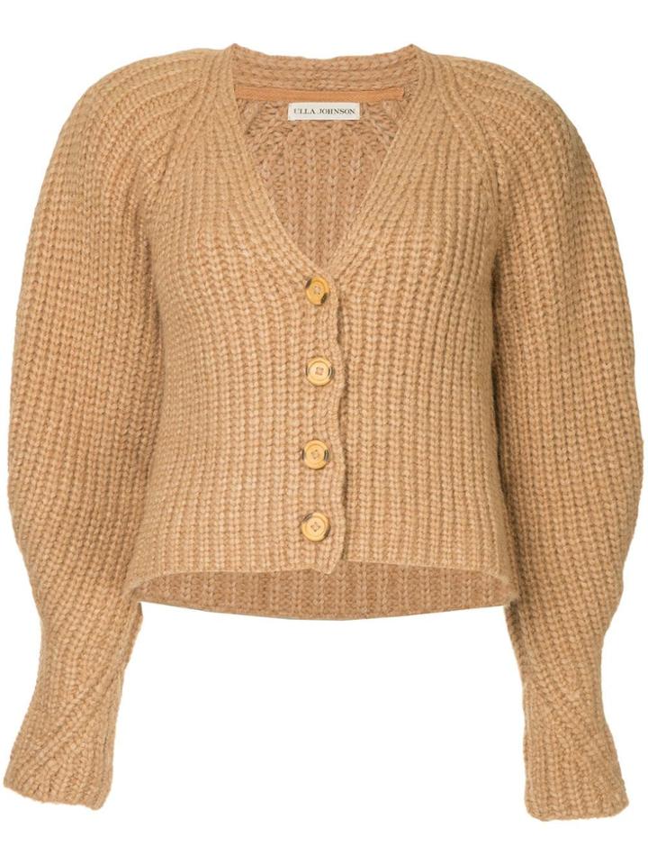 Ulla Johnson Chunky Knit Cardigan - Brown