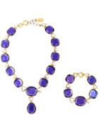 Yves Saint Laurent Vintage Chunky Glass Necklace