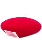 Charles Jeffrey Loverboy Logo Beret Hat - Red