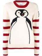 Chanel Pre-owned Long Sleeve Penguin Knit Sweater - Yellow
