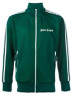 Palm Angels Track Jacket, Men's, Size: Large, Green, Polyester