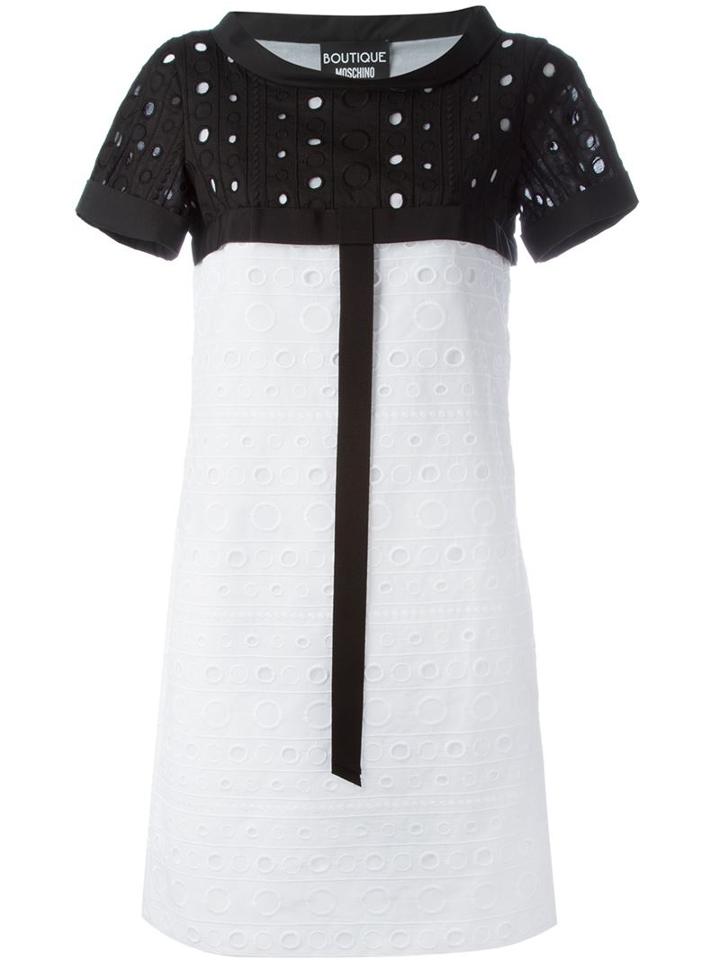 Boutique Moschino Colour Block Shift Dress