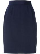 Moschino Pre-owned High-waisted Skirt - Blue