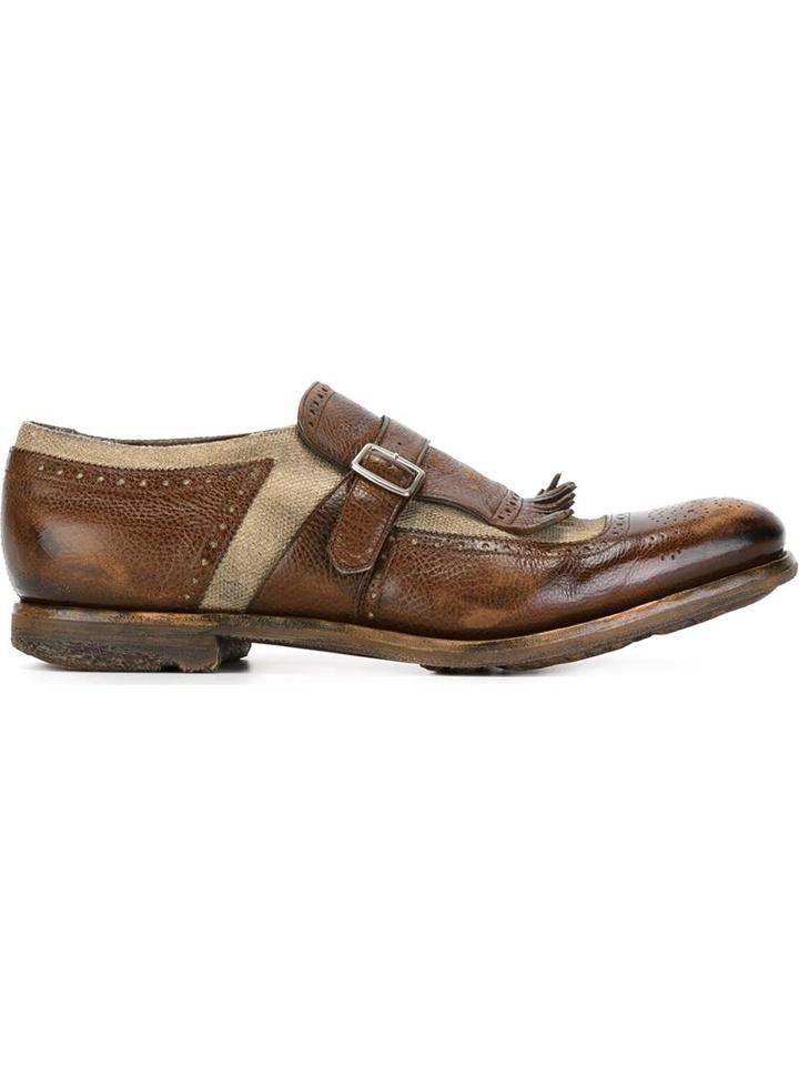 Church's Fringed Monk Shoes
