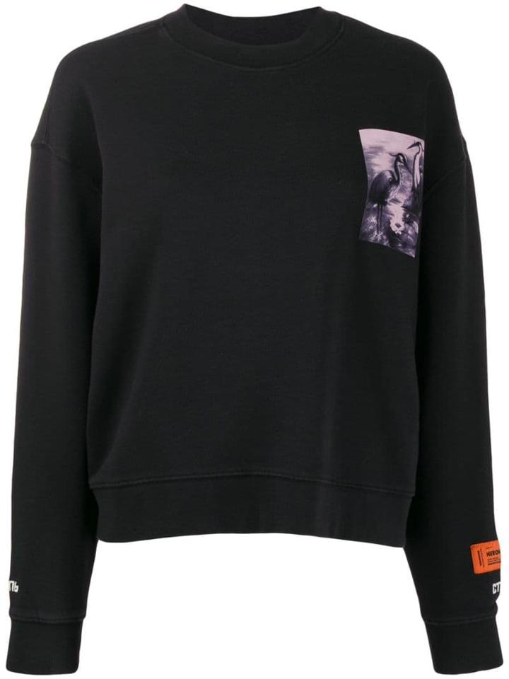 Heron Preston Heron Graphic Sweatshirt - Grey