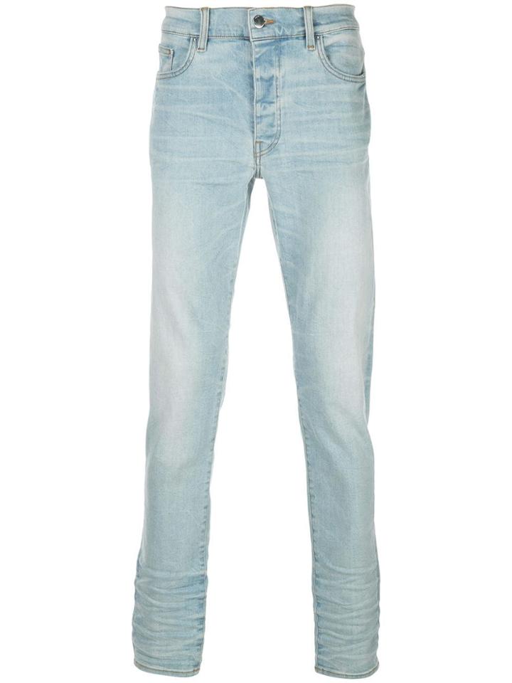 Amiri Faded Effect Jeans - Blue