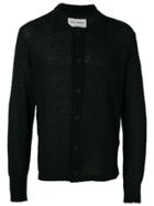Our Legacy Flocked Semi-sheer Shirt - Black
