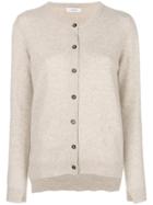 Pringle Of Scotland Classic Fitted Cardigan - Nude & Neutrals