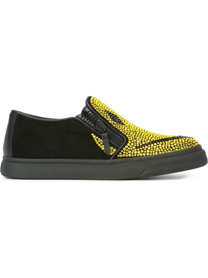 Giuseppe Zanotti Design 'smiley' Slip-on Sneakers
