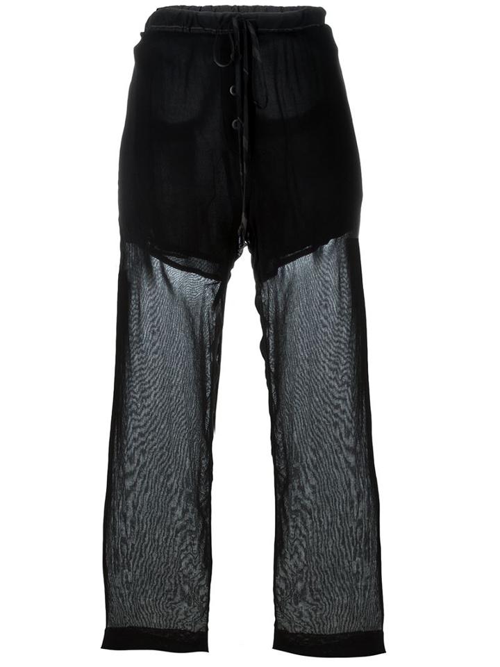Lost & Found Ria Dunn Sheer Loose Trousers