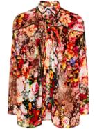 Y/project Floral Print Gathered Shirt - Printed Floral