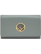 Fendi Gold-tone Logo Mini Bag - Green
