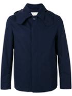 Mackintosh Hooded Jacket, Men's, Size: 44, Blue, Cotton