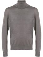 Brioni Roll Neck Sweater - Grey