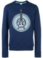 Kenzo 'eiffel Tower' Sweatshirt, Men's, Size: Large, Blue, Cotton