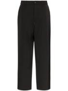 Sunflower Loose Fit Tailored Trousers - Black