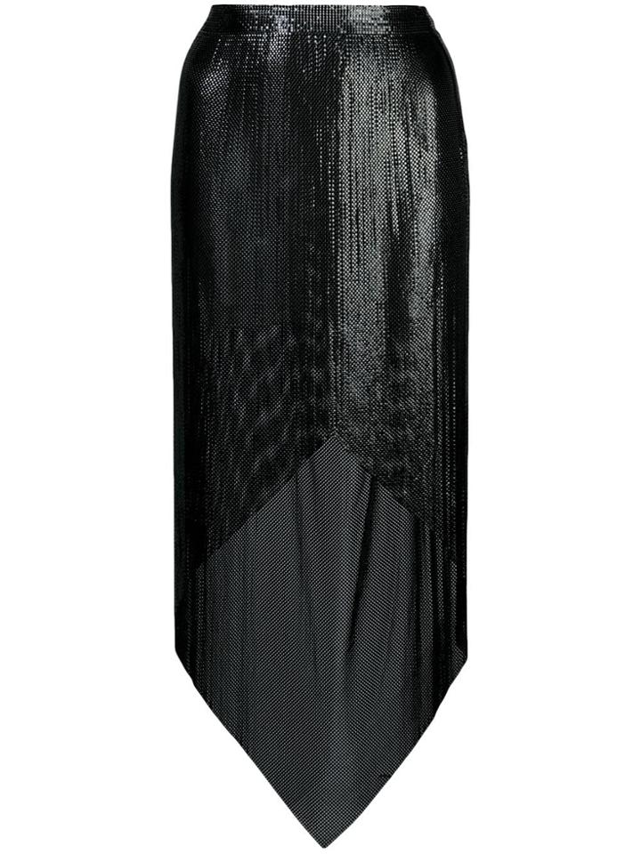 Fannie Schiavoni Asymmetric Skirt - Black