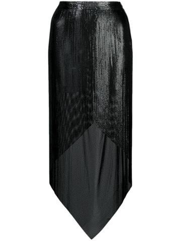 Fannie Schiavoni Asymmetric Skirt - Black