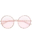 Elie Saab Chaine Sunglasses - Metallic