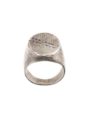 Holzpuppe Poem Ring - Silver