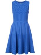 Milly Flared Dress - Blue