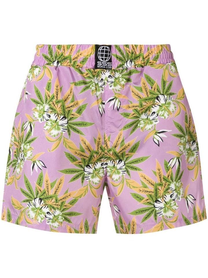 Sss World Corp Milkshake Swim Shorts - Pink