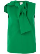 Maison Rabih Kayrouz Bow Detail Blouse - Green