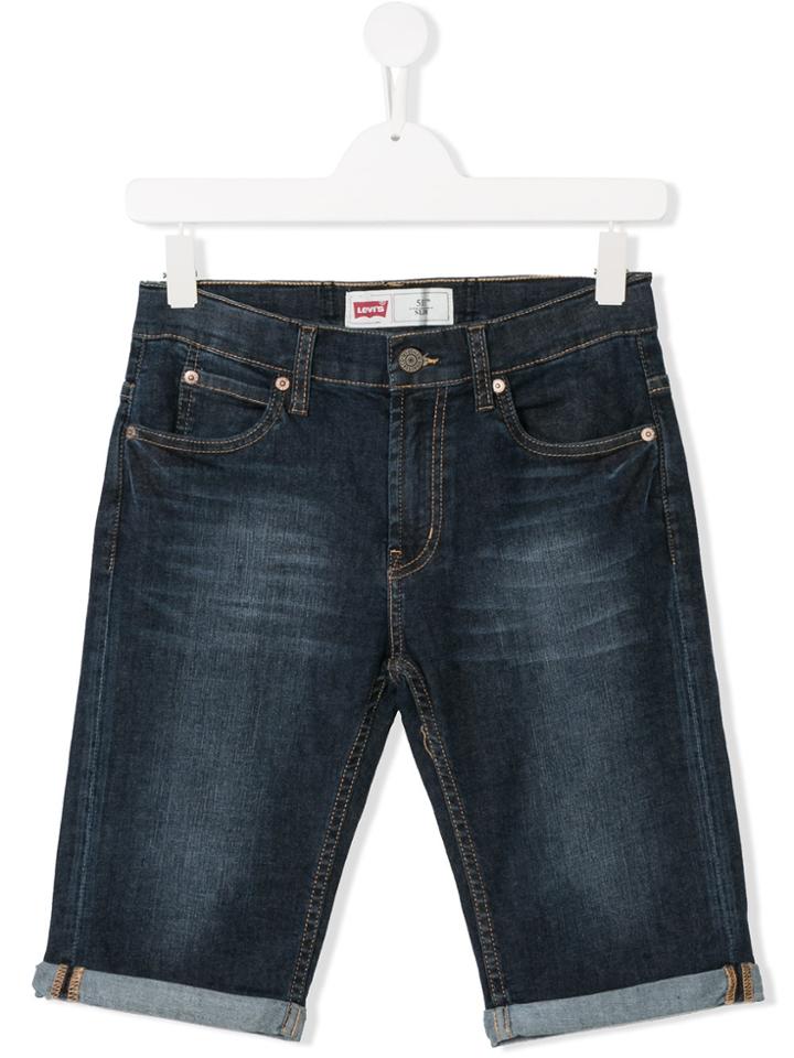 Levi's Kids Denim Shorts - Blue