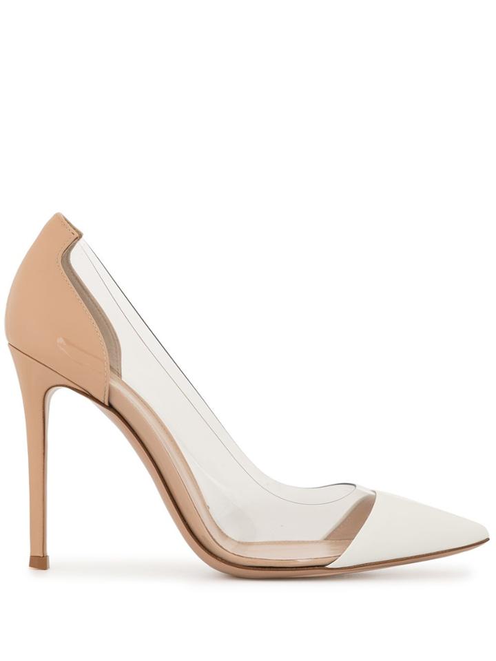 Gianvito Rossi Panelled Pumps - Neutrals