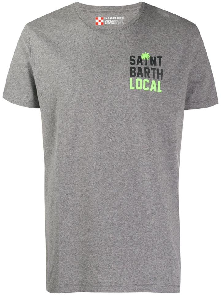 Mc2 Saint Barth Local T-shirt - Grey