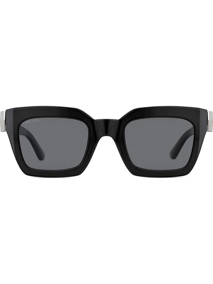 Jimmy Choo Eyewear Maika Cat-eye Sunglasses - Black