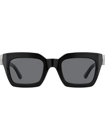 Jimmy Choo Eyewear Maika Cat-eye Sunglasses - Black