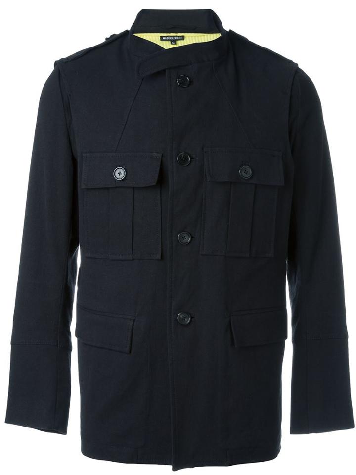 Ann Demeulemeester Two-piece Patch Pocket Jacket