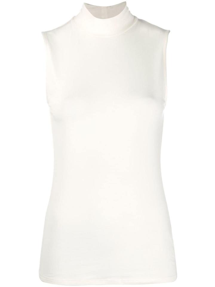 Theory Sleeveless Turtleneck Top - Neutrals