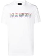 Emporio Armani Overlap Logo T-shirt - White