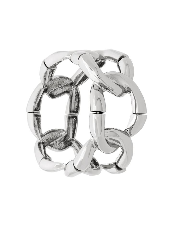 Tory Burch Linked Chain Bracelet - Metallic