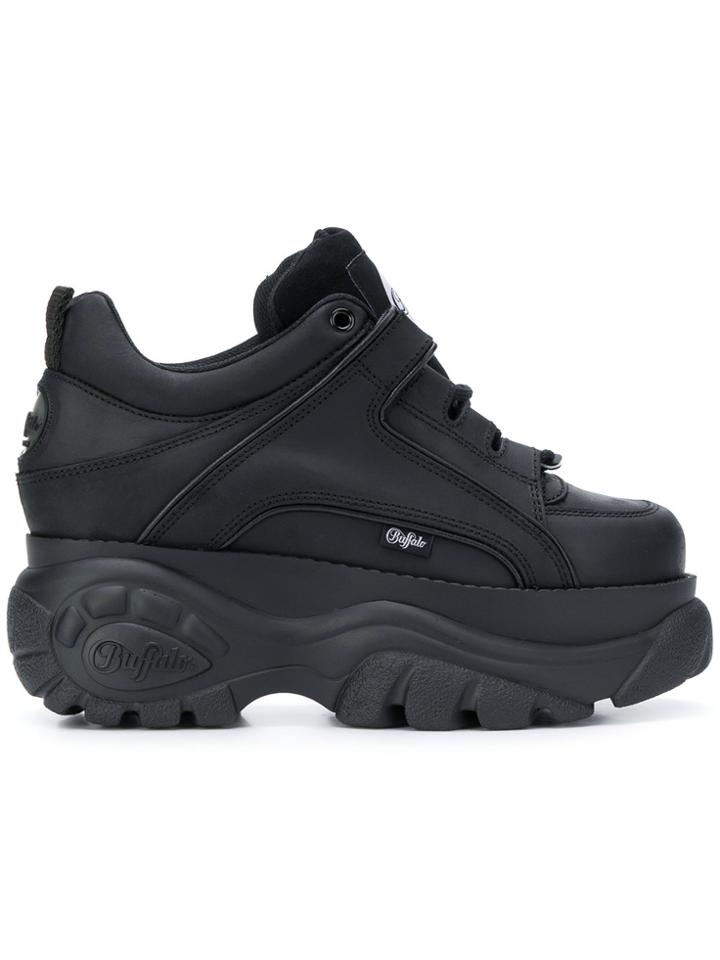 Buffalo Platform Sneakers - Black