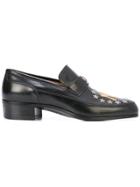Gucci Leather Loafer With Ny Yankees&trade; Patch - Blue