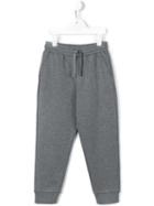 Dolce & Gabbana Kids Designers Patch Track Pants, Toddler Boy's, Size: 4 Yrs, Grey