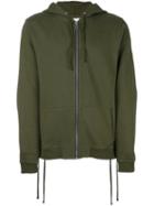 Faith Connexion Zipped Hoodie, Men's, Size: Xl, Green, Cotton