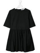 Dondup Kids Oversized Pocket Dress - Black