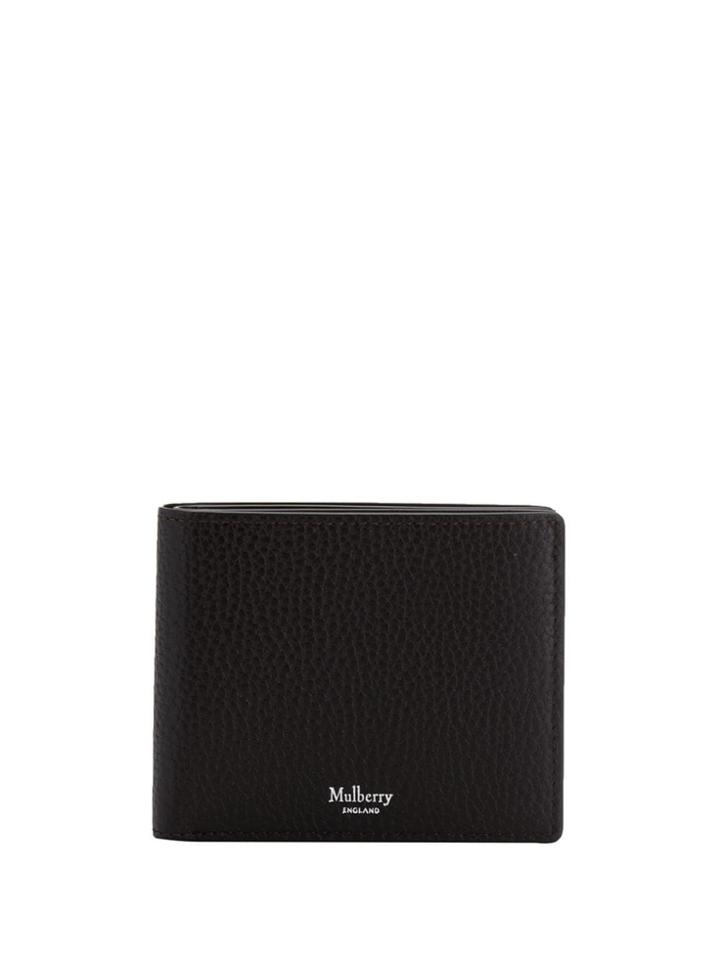Mulberry Logo Wallet - Brown