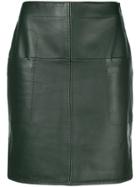Carven Short Fitted Skirt - Green