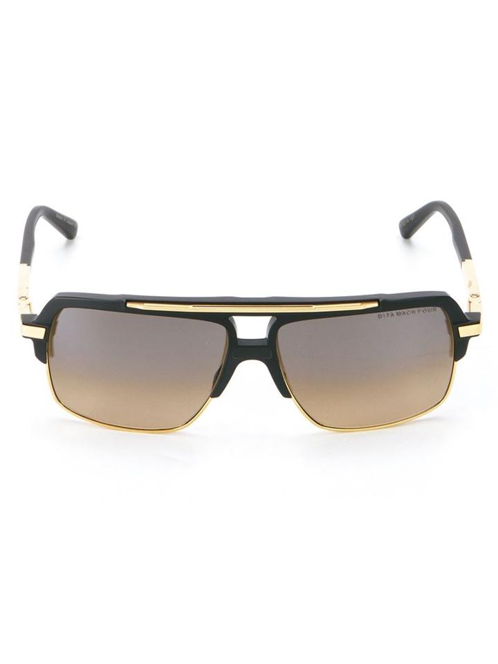 Dita Eyewear Mach Four Sunglasses, Adult Unisex, Black, Acetate/metal Other