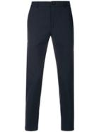 Department 5 Patterned Straight Leg Trousers - Black