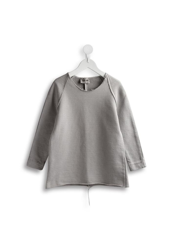 Lost And Found Kids - Exposed Seam Sweatshirt - Kids - Cotton - 6 Yrs, Boy's, Grey