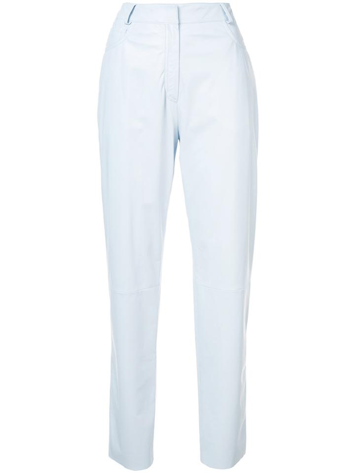 Drome High-waist Trousers - Blue