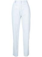 Drome High-waist Trousers - Blue